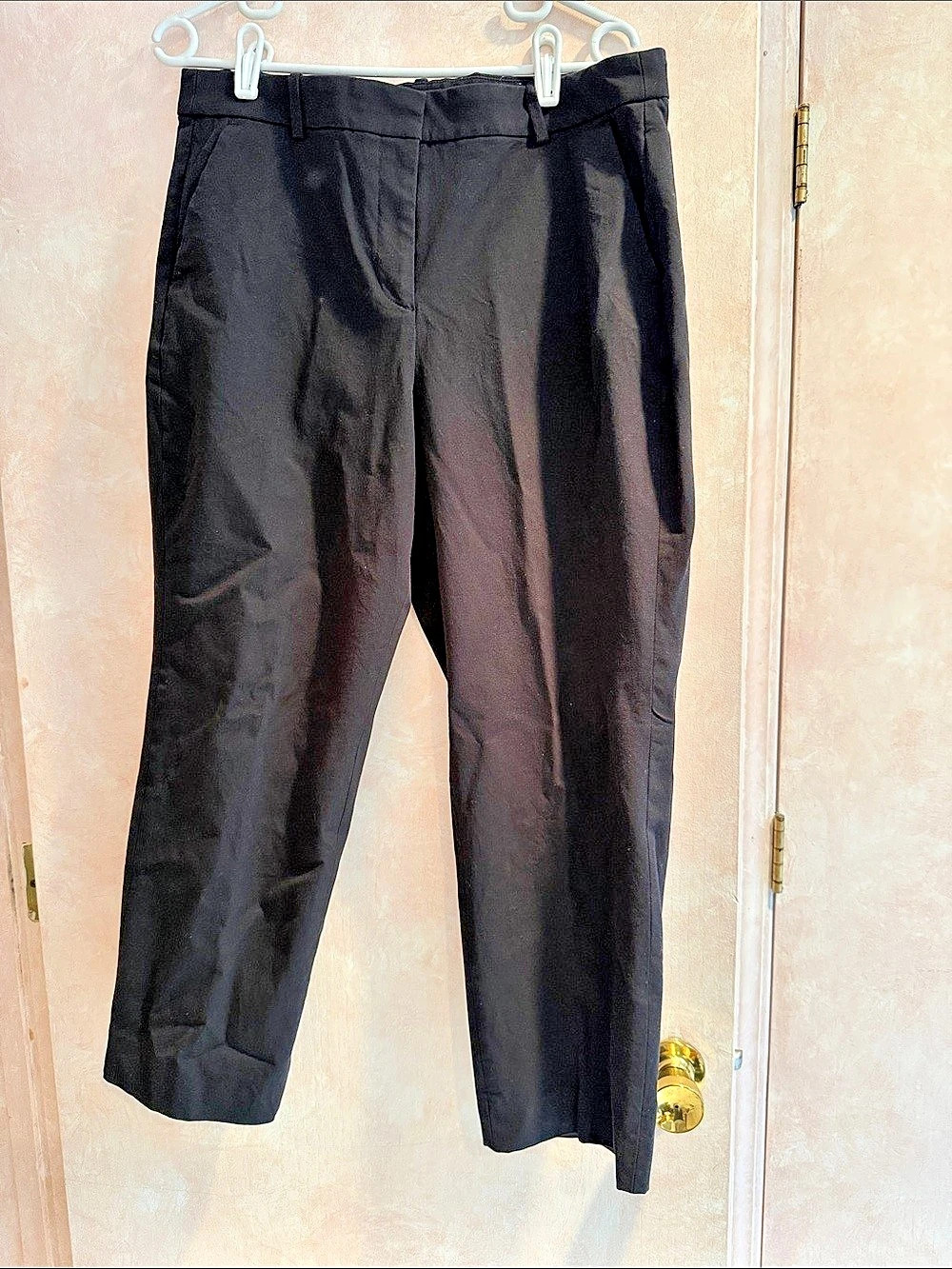 J.Crew Kallie Pant Ankle Pants in Black Size 14 Like New